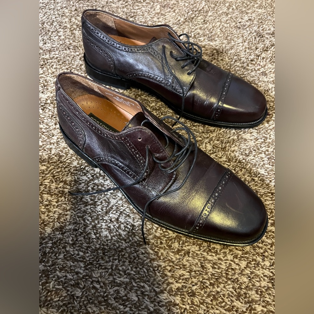 Bostonian Shoes, Derby Oxfords, Leather, Size 12 M. Model 24017. - Picture 10 of 10
